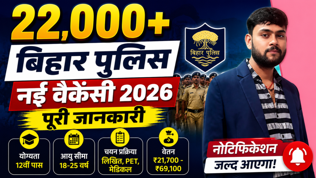 Bihar Police New Vacancy Notification Out 2026 bihar police new vacancy notification out 2026