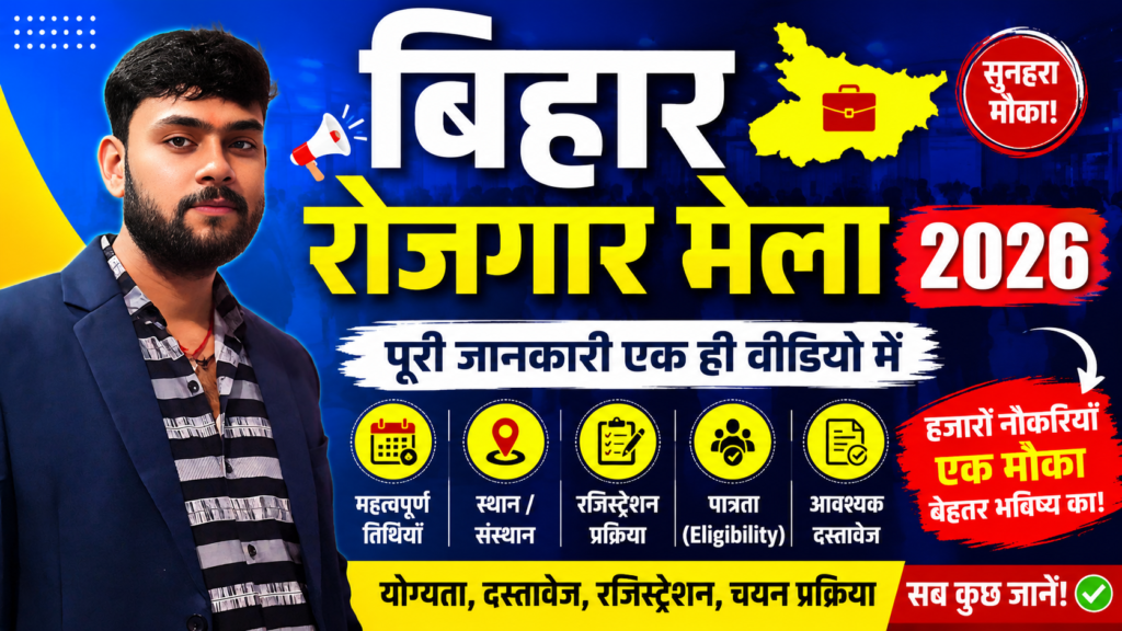 Bihar Rojgar Mela 2026 Bihar Rojgar Mela 2026